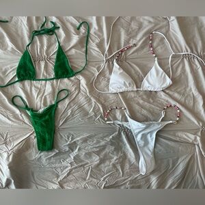 2 Thong Bikinis - Medium